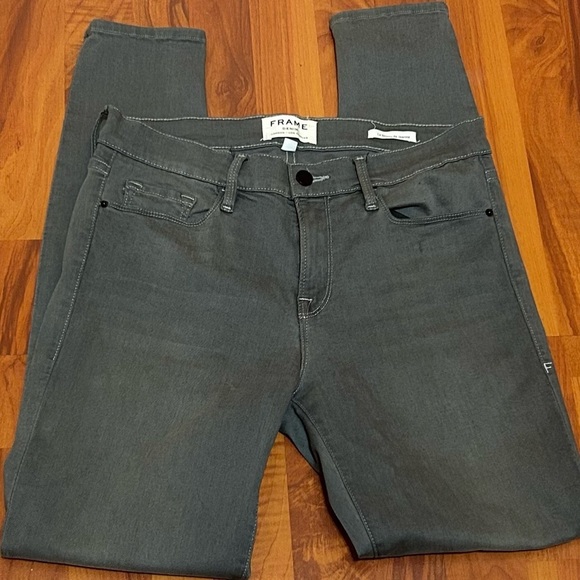 FRAME Denim Le Skinny De Jeanne Jeans Liberty 30 - Picture 7 of 9